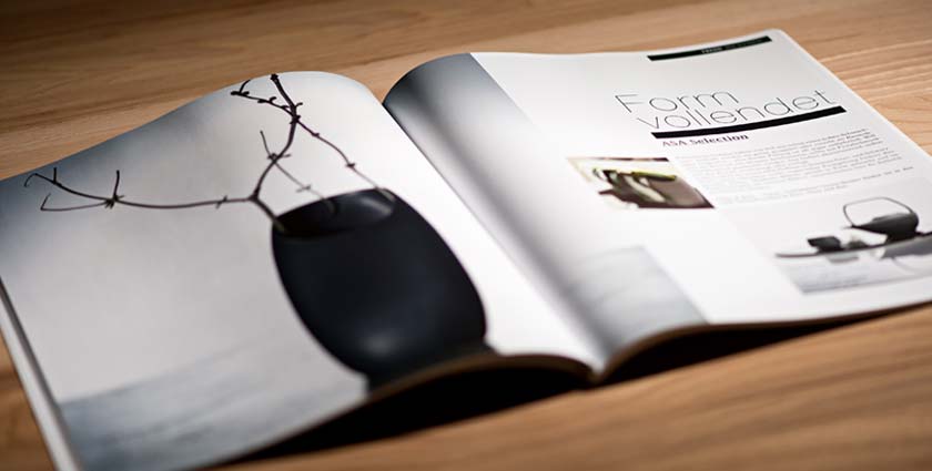 Jeannine Grabolle für Beutler Marketing - Editorial design loeb magazin